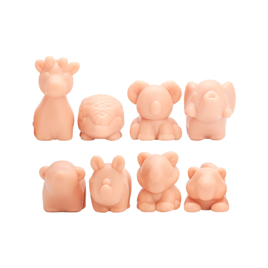 A Pound of Flesh Mini Zoo Animal Set - Black Silk Ink