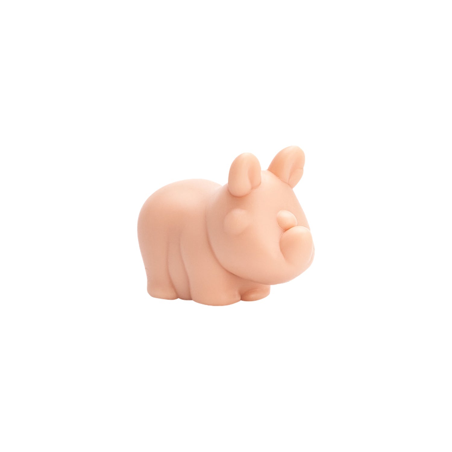 A Pound of Flesh Mini Zoo Animal - The Rhino - Black Silk Ink