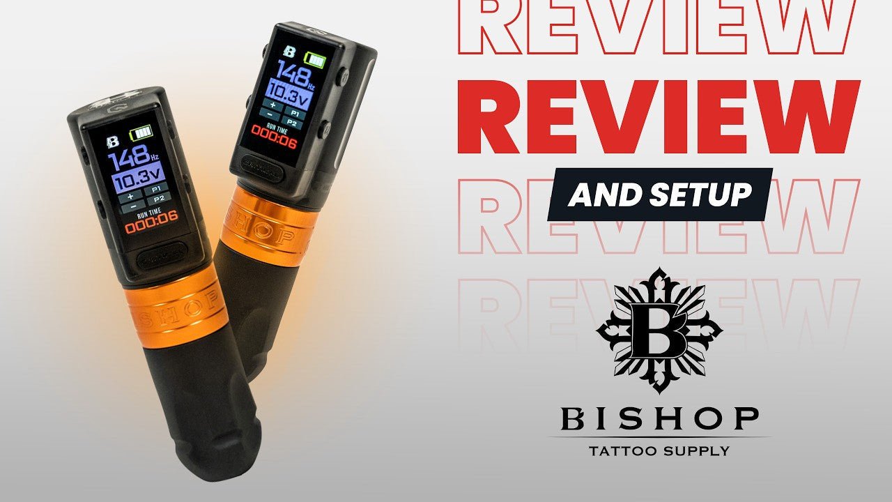 Bishop Power Wand - Advanced Full Set - Black Silk Ink
