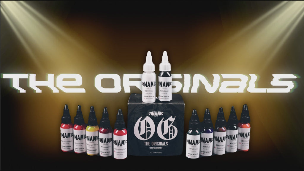 Dynamic OG Colour Set - 30ml bottles - Black Silk Ink