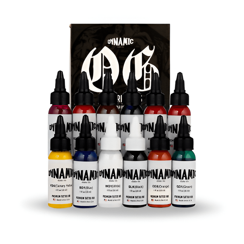 Dynamic OG Colour Set - 30ml bottles - Black Silk Ink