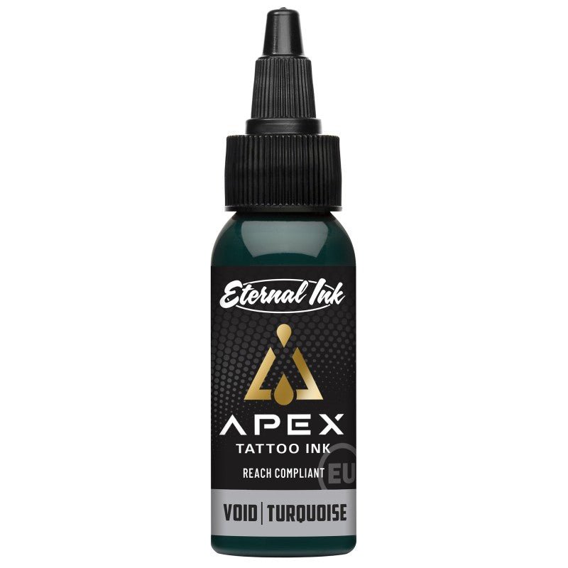 Eternal Ink - Apex - Void Turquoise 30ml - Black Silk Ink