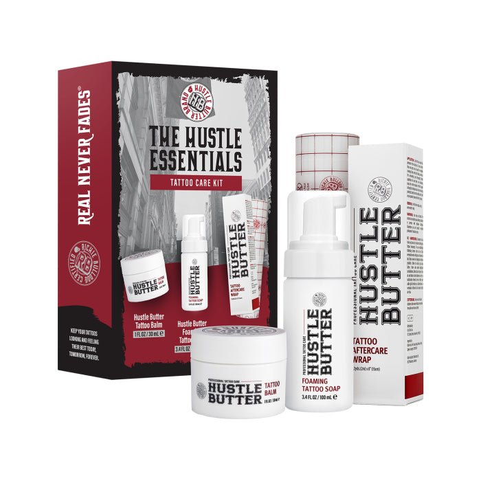 Hustle Butter Essentials Tattoo Care Kit - Black Silk Ink