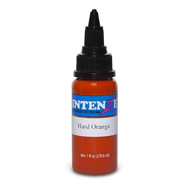 Intenze Ink Basic Hard Orange 30ml - Black Silk Ink