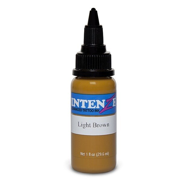 Intenze Ink Basic Light Brown 30ml - Black Silk Ink