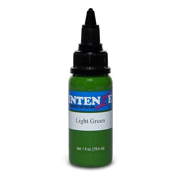 Intenze Ink Basic Light Green 30ml - Black Silk Ink