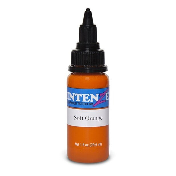 Intenze Ink Basic Soft Orange 30ml - Black Silk Ink