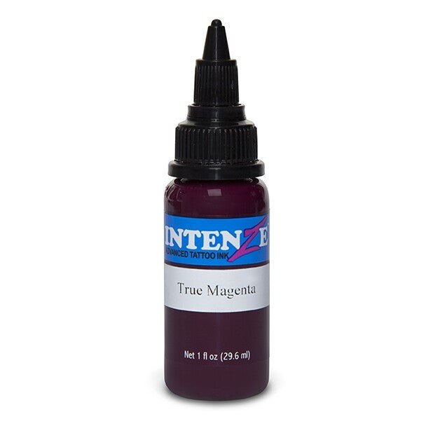 Intenze Ink Basic True Magenta 30ml - Black Silk Ink