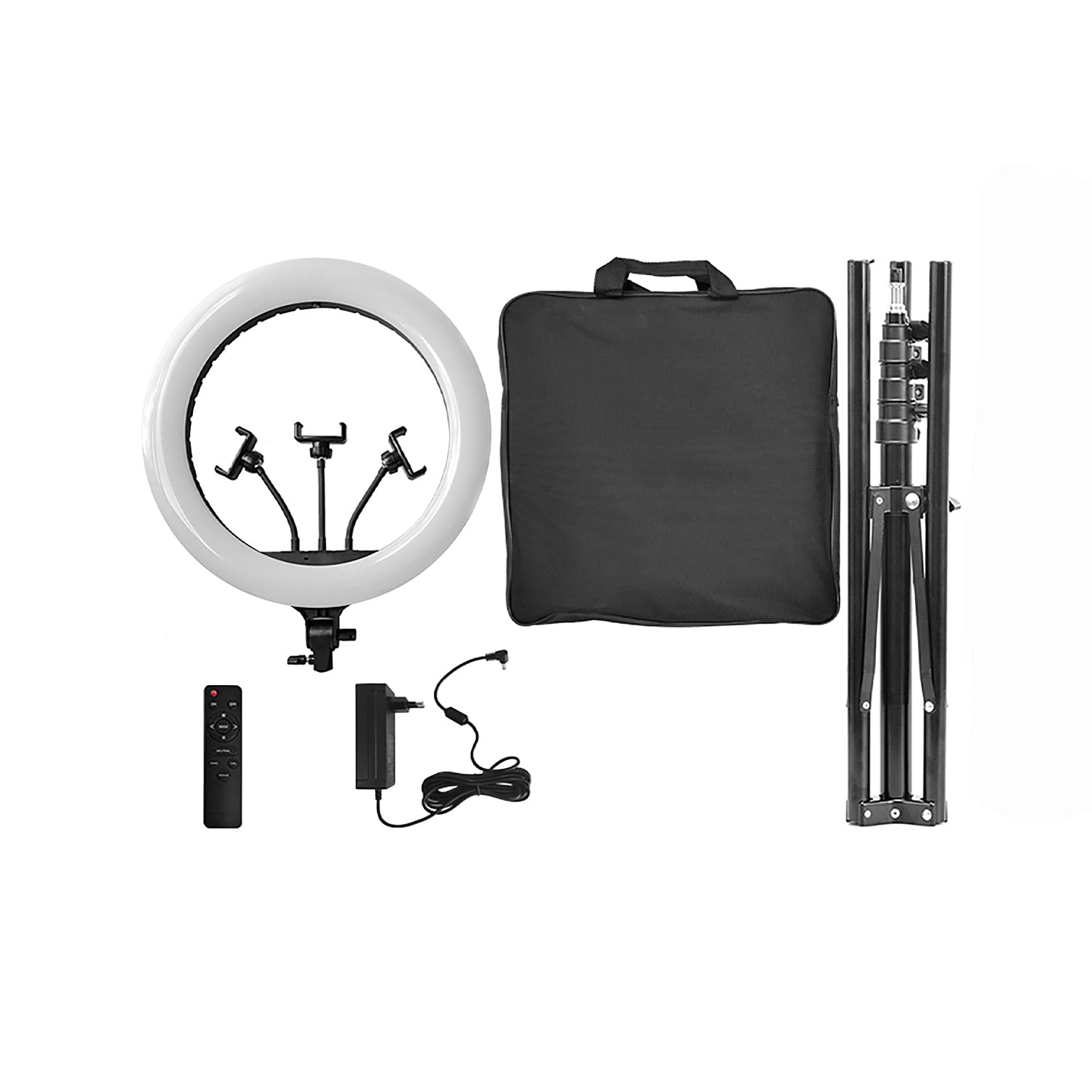 Light & Vision Orbit Ring Light (UK Plug) - Black Silk Ink