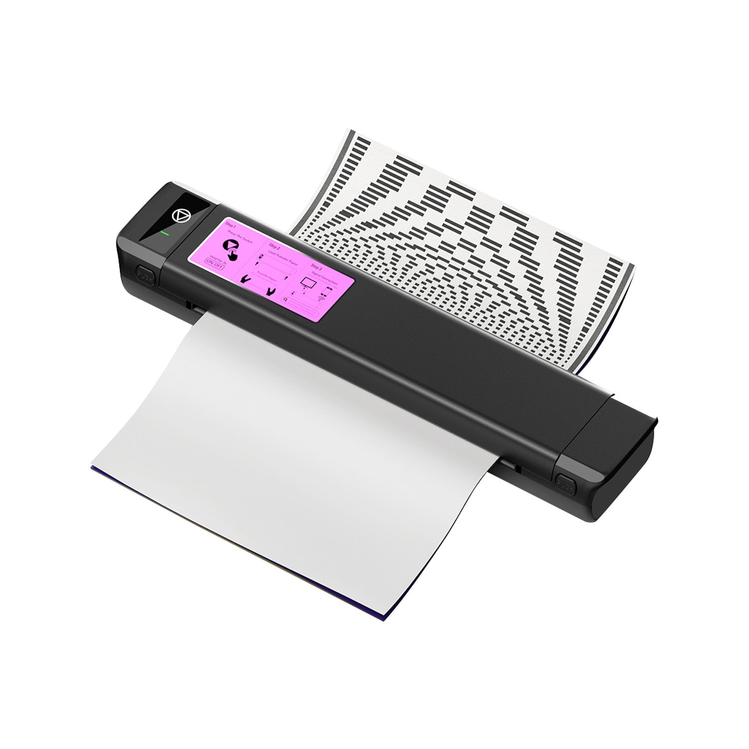 OZER Wireless Quick Stencil Printer - Black Silk Ink