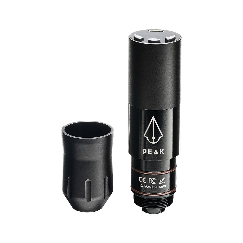 Peak S1MP - Wireless Tattoo Machine - Black - Black Silk Ink