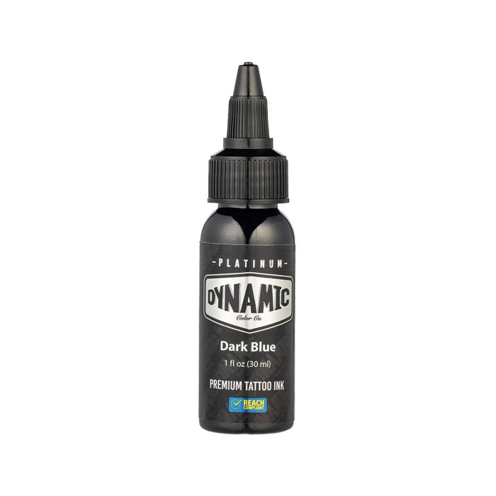 Platinum by Dynamic Tattoo Ink - Dark Blue 30 ml - Black Silk Ink