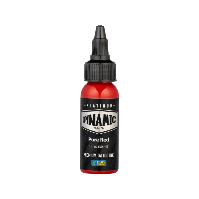 Platinum by Dynamic Tattoo Ink - Pure Red 30 ml - Black Silk Ink