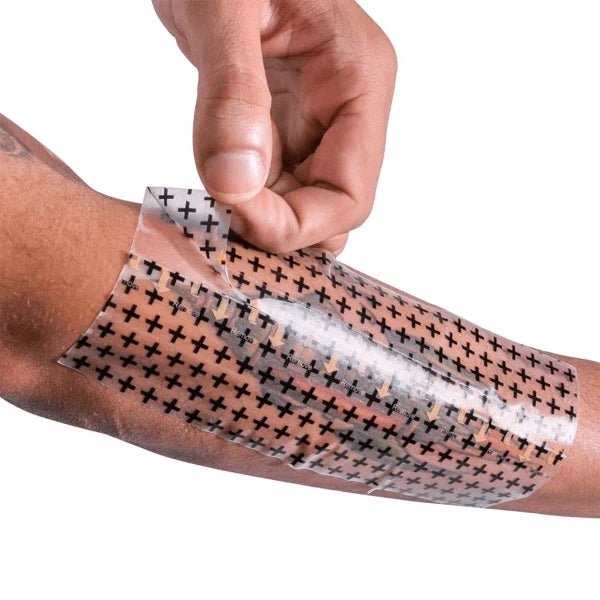 Recovery Derm Shield Protective Transparent Bandage - Tattoo Film Roll - Black Silk Ink