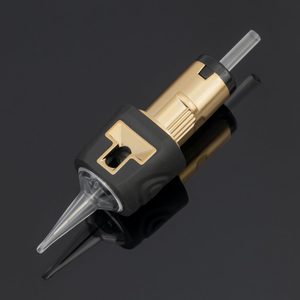 TouchSkin Round Liner RL/LT 0.20 Tattoo Cartridges - Box of 20 - Black Silk Ink