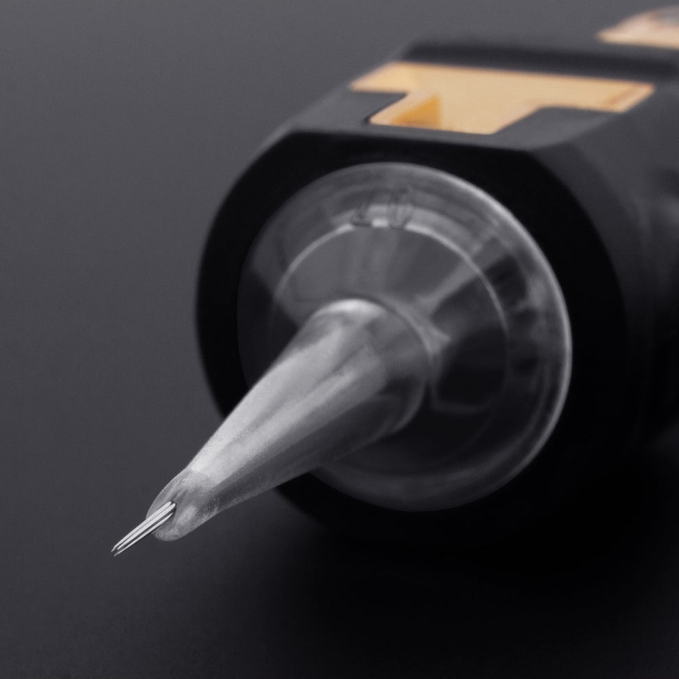 TouchSkin Round Liner RL/LT 0.25 Tattoo Cartridges - Box of 20 - Black Silk Ink