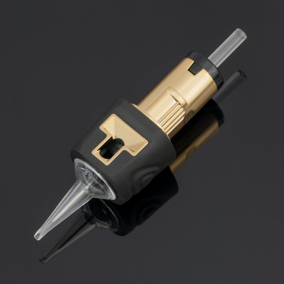 TouchSkin Round Liner RL/LT 0.35 Tattoo Cartridges - Box of 20 - Black Silk Ink