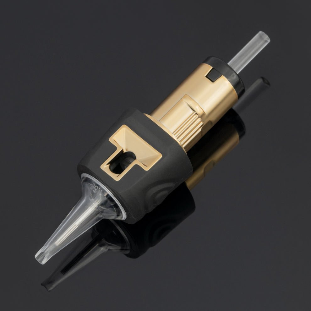 TouchSkin Round Shader RS/LT 0.30 Tattoo Cartridges - Box of 20 - Black Silk Ink