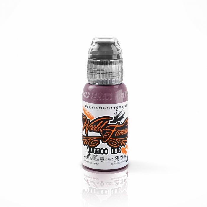 World Famous Ink A.D. Pancho Light Violet 30ml (1oz) - Black Silk Ink