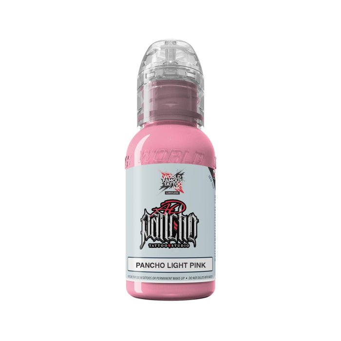 World Famous Limitless Tattoo Ink - Pancho Light Pink 30 ml (1 oz) - Black Silk Ink