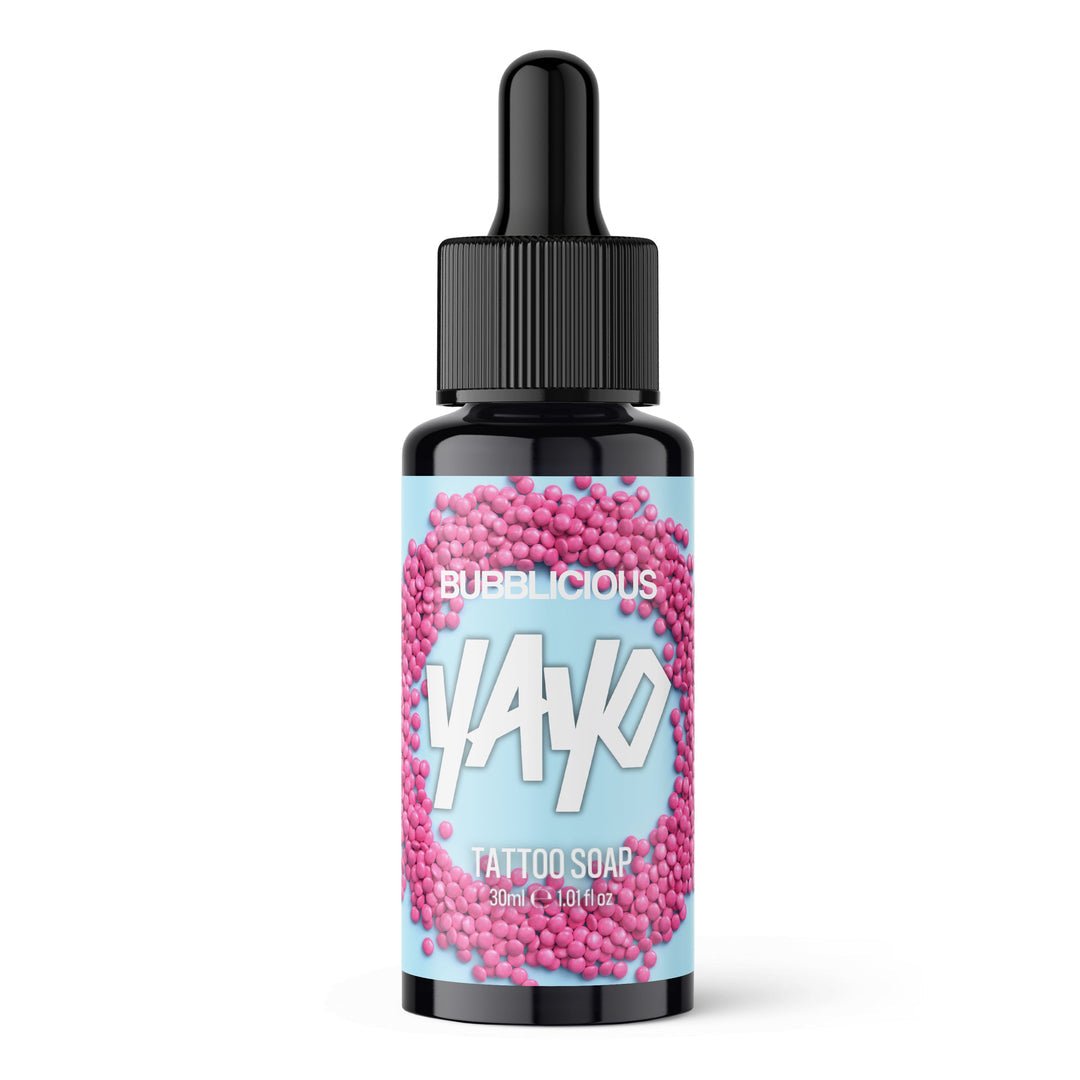 Yayo Bubblicious Tattoo Wash - Black Silk Ink